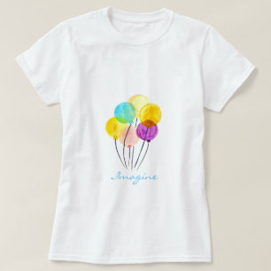 T-shirt Ballons mignons pastel imagine