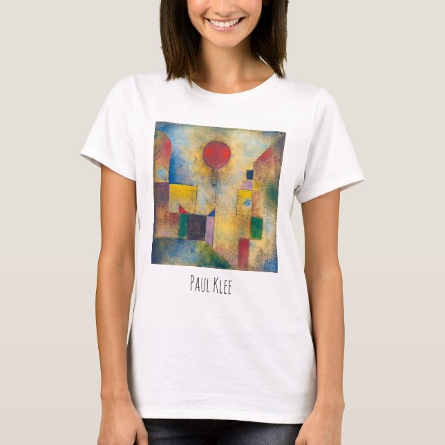 T-shirt Ballons rouges | Paul Klee | (Devant)