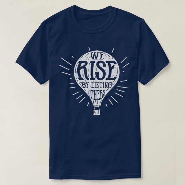 T-shirt Balloon à air chaud Ballooning Pilote Motivation D (Design devant)