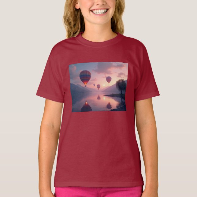 T-shirt Balloon Adventure Dreams (Devant)