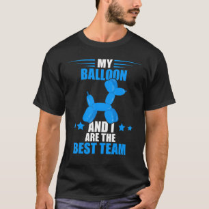 T-shirt Balloon Artiste Meilleure équipe Balloon Twisting