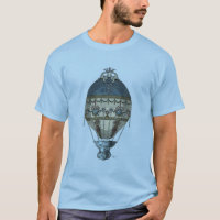 Balloon baroque bleu & crème