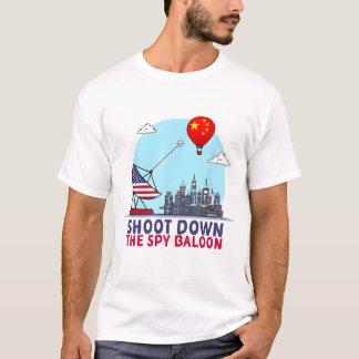 T-shirt Balloon d'espionnage chinois