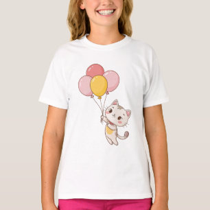 T-shirt Balloon Kitty Joy Tee