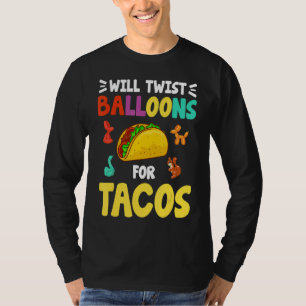 T-shirt Balloon Modélisation Animale Façonner Ballons Ball