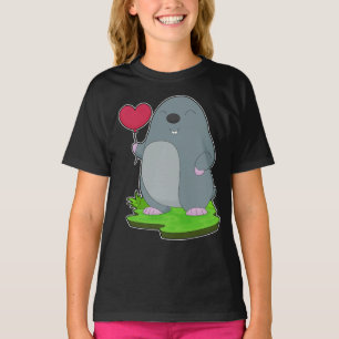 T-shirt Balloon Mole Heart