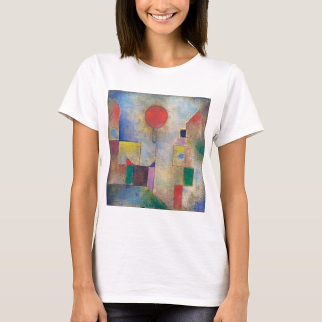 T-shirt Balloon rouge, Klee (Devant)