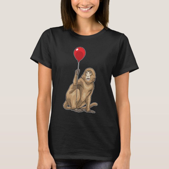 T-shirt Balloon singe (Devant)