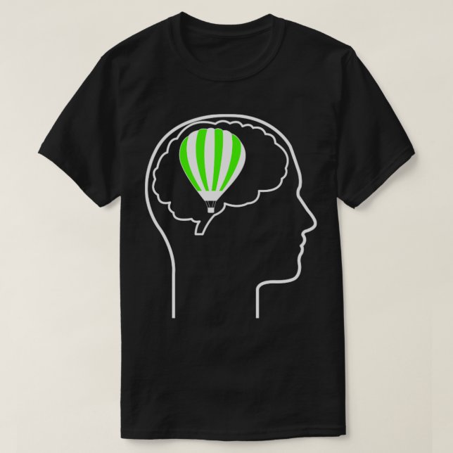 T-shirt Balloonist Ballooning Cadeau (Design devant)