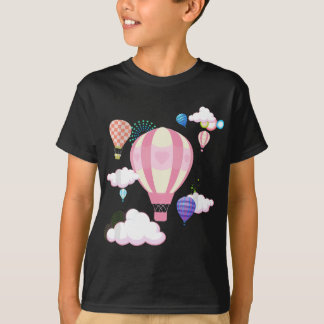T-shirt Balloons À Air Chaud Le Ciel Est La Limite Creativ