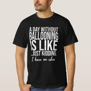 T-shirt Balloter un cadeau sportif amusant