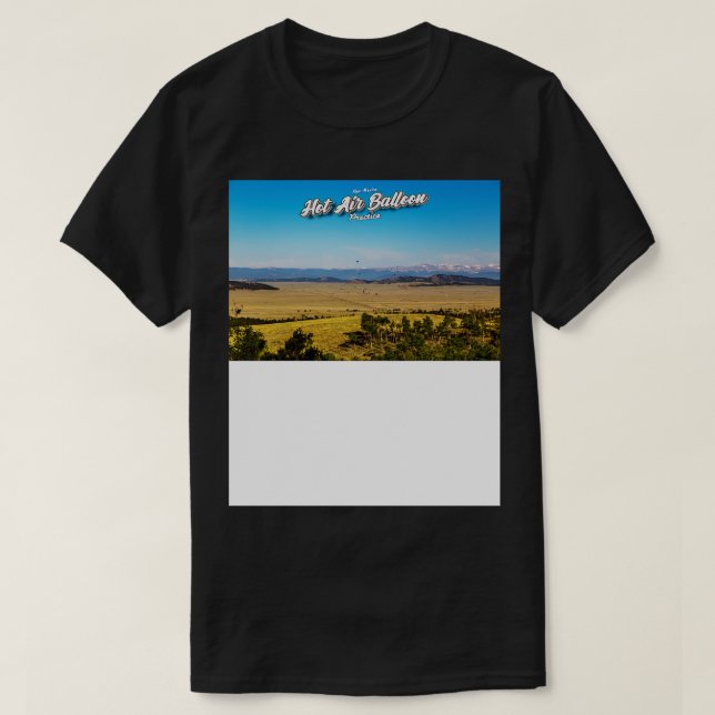 T-shirt Ballotte à air chaud 6 (Design devant)