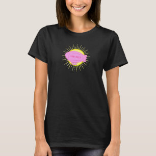 T-shirt Ballotte rose personnalisée