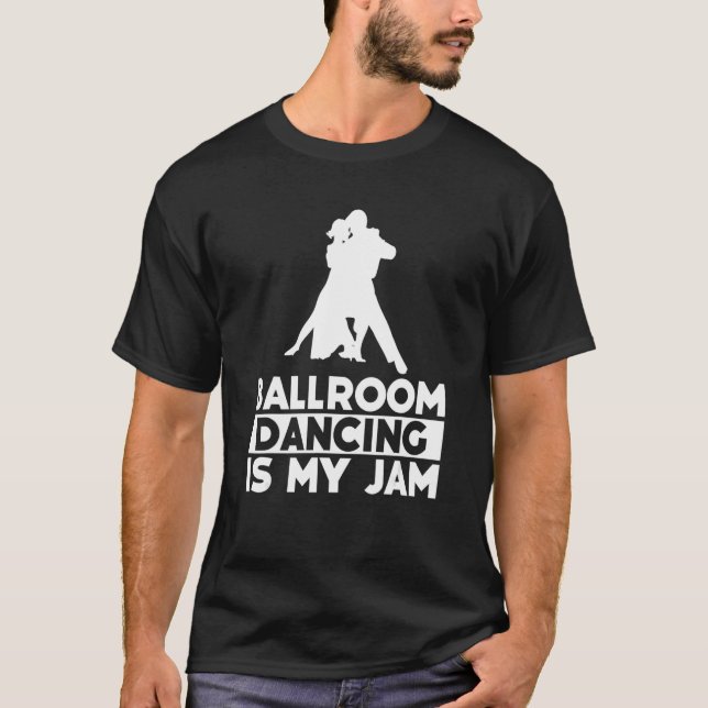 T-shirt Ballroom Dancing Partner Line Of Dance Ballet Danc (Devant)