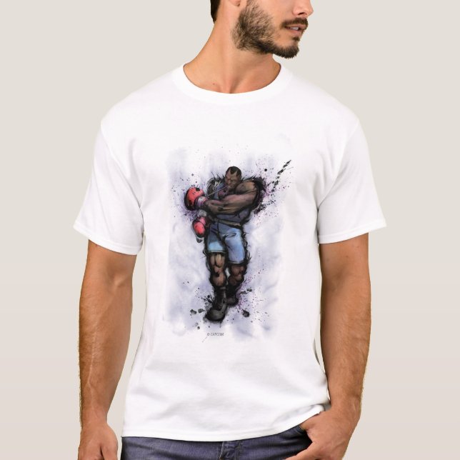 T-shirt Balrog attachant sur le gant (Devant)