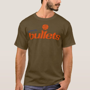 T-shirt Baltimore Bullets de basket-ball Équipe VintageFad
