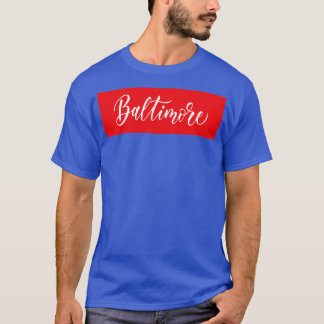 T-shirt Baltimore City dans le Maryland