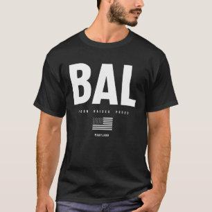T-shirt Baltimore Love - Né Soulève La Fière