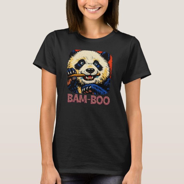 T-shirt Bam-Boo Panda Bear (Devant)