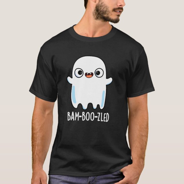 T-shirt Bam-boo zled drôle Halloween jeu de fantôme BG fon (Devant)