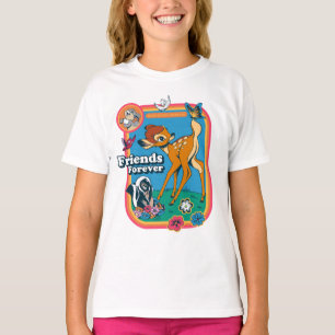 T-shirt Bambi et ses amis   Amis pour toujours