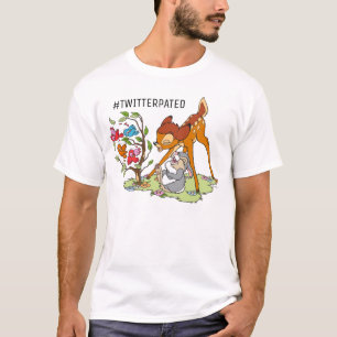 T-shirt Bambi Et Thumper Rire Des Oiseaux
