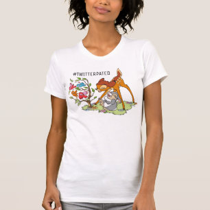 T-shirt Bambi Et Thumper Rire Des Oiseaux
