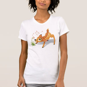 T-shirt Bambi regarde les graines de Dandelion voler