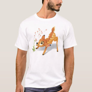 T-shirt Bambi regarde les graines de Dandelion voler