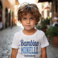 Bambino Monello drôle Italien petit garçon