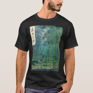 T-shirt Bambou japonais Bois Bois Art Spirituel natu