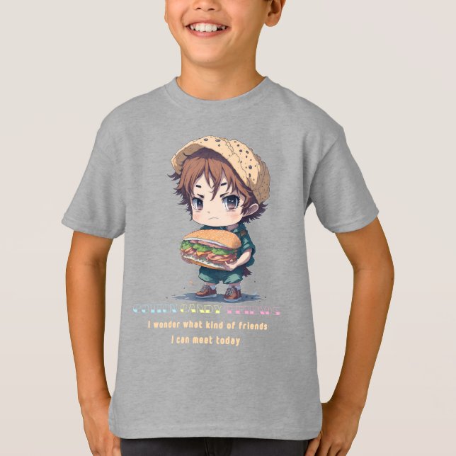 T-shirt Bami-kun :Cotton Candy Friends (Devant)