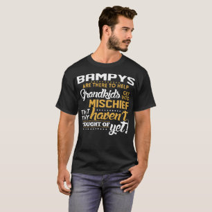 T-shirt Bampys là pour aider le Grandkid à entrer dans l