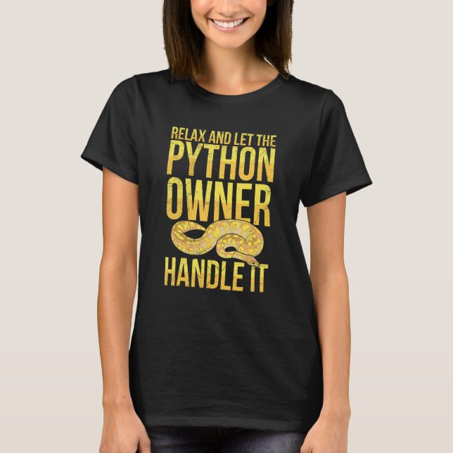 T-shirt Banana Ball Python for a Banana ball python breede (Devant)