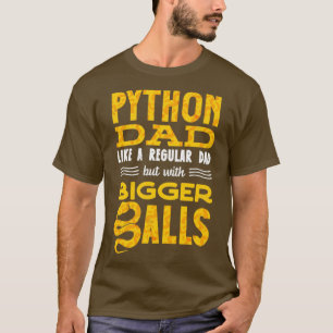 T-shirt Banana Ball Python Herpetologiste Python papa