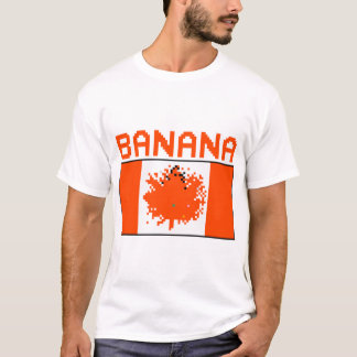 T-shirt Banana Canada Place maillot de mème de drapeau