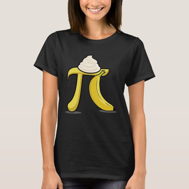 T-shirt Banana Cream Pi  Pi Day Math Teacher (Devant)