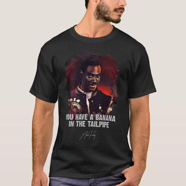 T-shirt Banana Dans Le Tuyau AXEL FOLEY Seulement Pour TR (Devant)