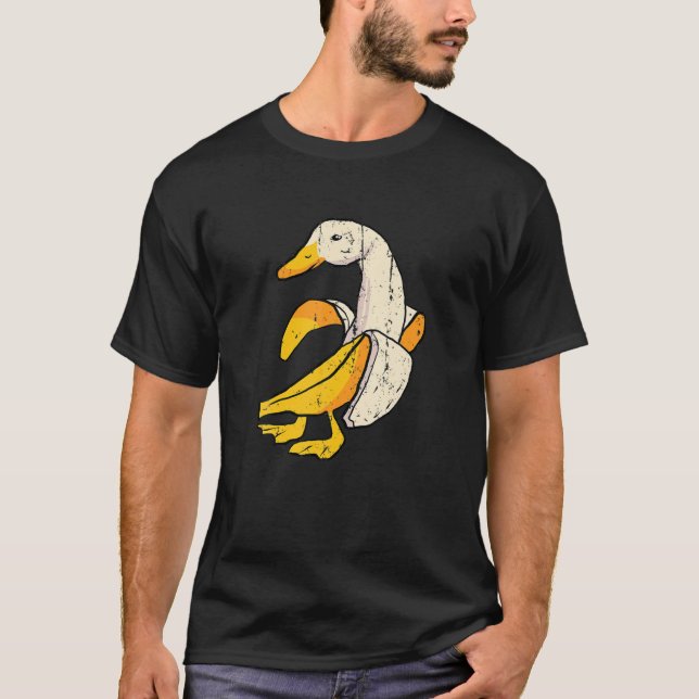 T-shirt Banana Duck Tape Tee parce que c'est drôle Banana  (Devant)