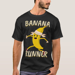 T-shirt Banana jogger jogging course sprint banana run