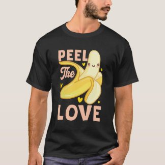 T-shirt Banana Lover Peel The Love