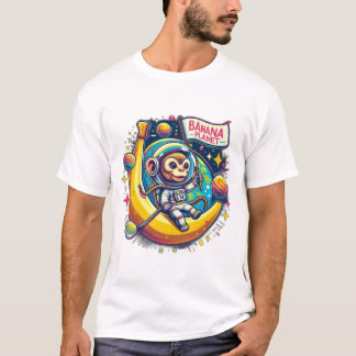 T-shirt "Banana Planet - Space Monkey Adventure"