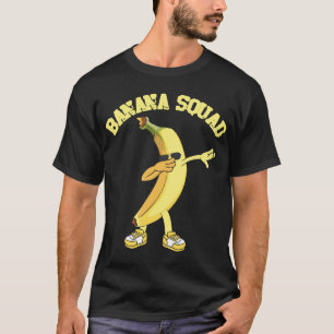T-shirt Banana Squad Dabbing Dope Swag Vegetaria