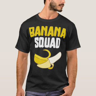 T-shirt Banana Squad Funny Banana Lovers Vegan Food Funny