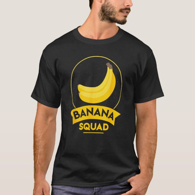 T-shirt Banana Squad Funny Dabbing Banana (Devant)