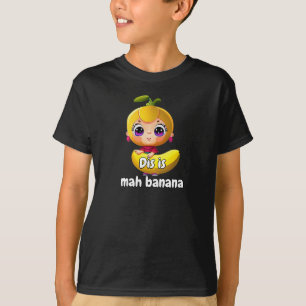 T-shirt Banane Amusant Cool Unique Meilleur Élégant Enfant