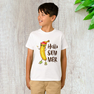 T-shirt Banane cool Bonjour été drôle Fruit tropical