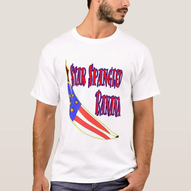 T-shirt Banane épangée étoile (Devant)