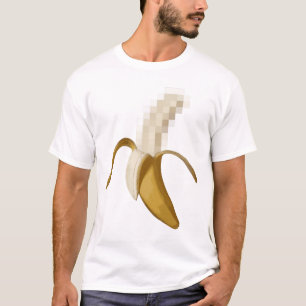 T-shirt Banane épluchée censurée sale
