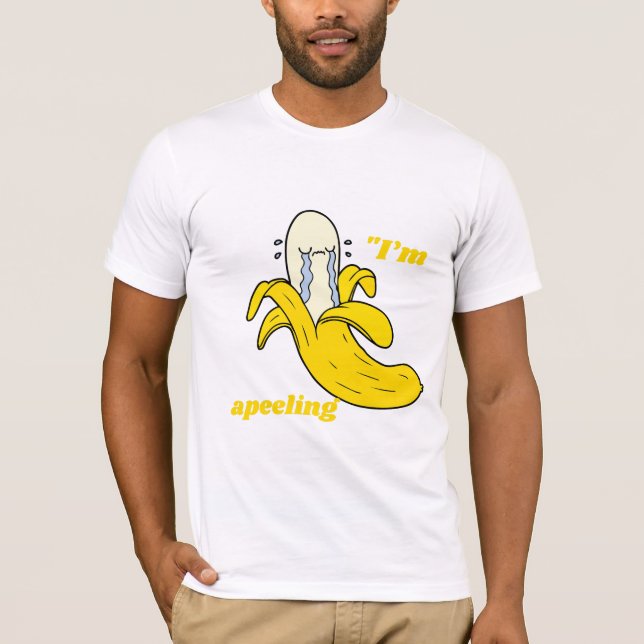 T-SHIRT BANANE JAUNE (Devant)